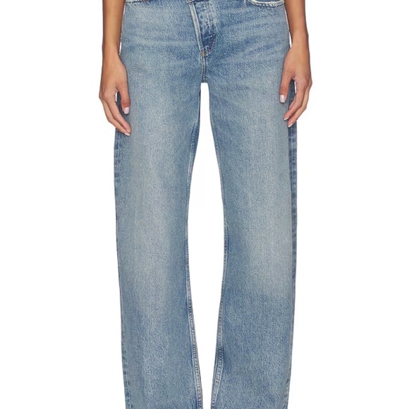 Agolde Light Blue Flare JeansArc criss cross jeans in conclusion